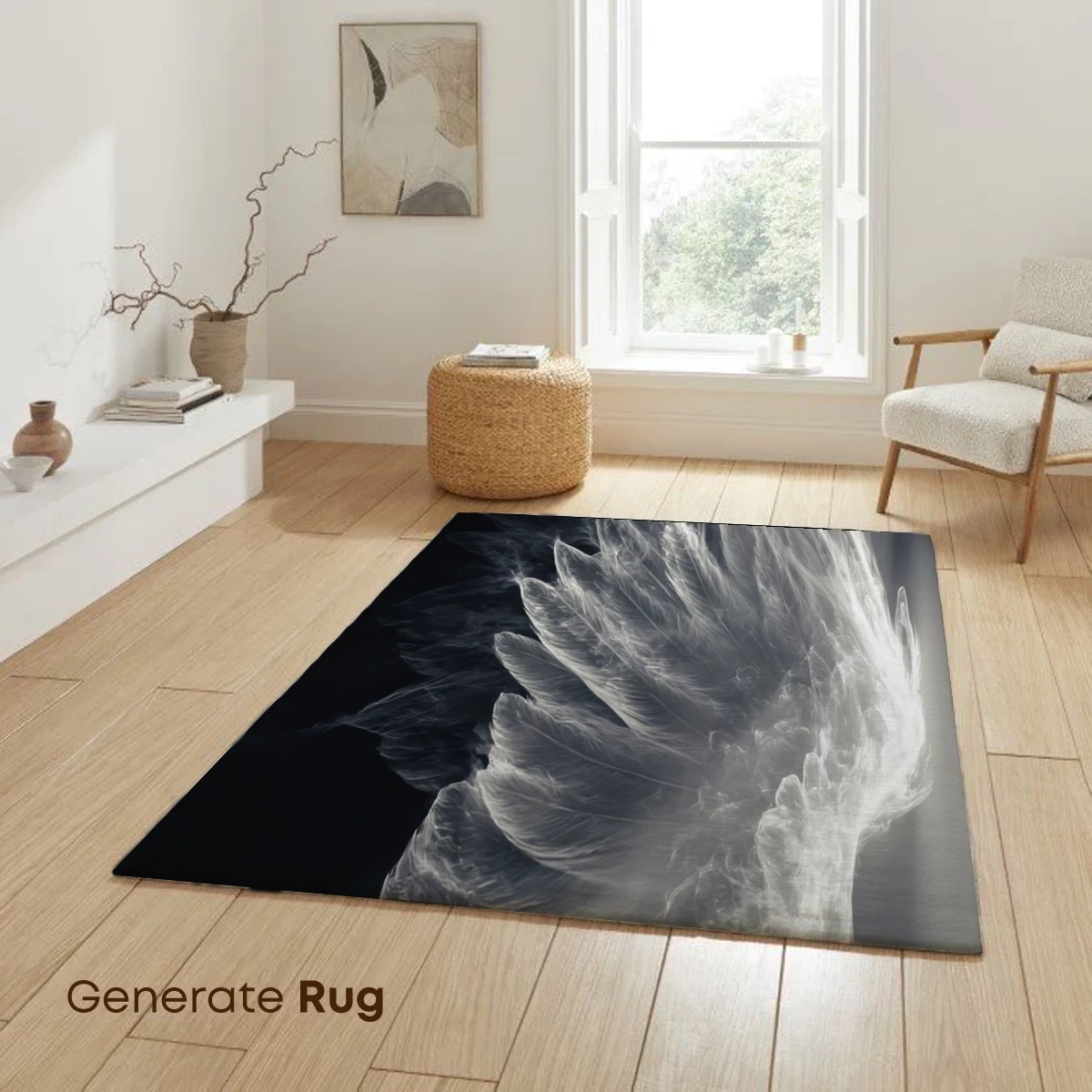 Ethereal Smoke Wings: A Surreal Flight of Light and Shadow - Image 6