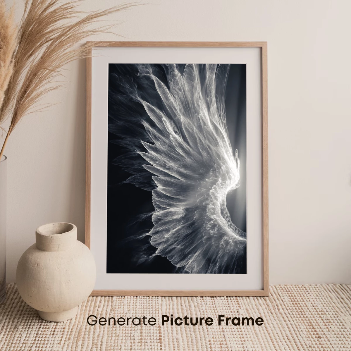 Ethereal Smoke Wings: A Surreal Flight of Light and Shadow - Image 7
