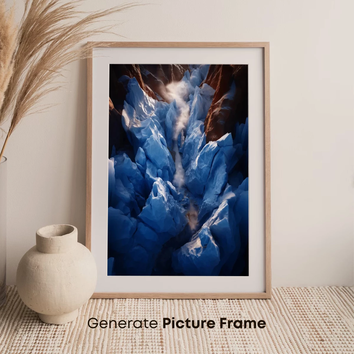 Crystal Canyon: A Symphony of Ice and Light - Image 7