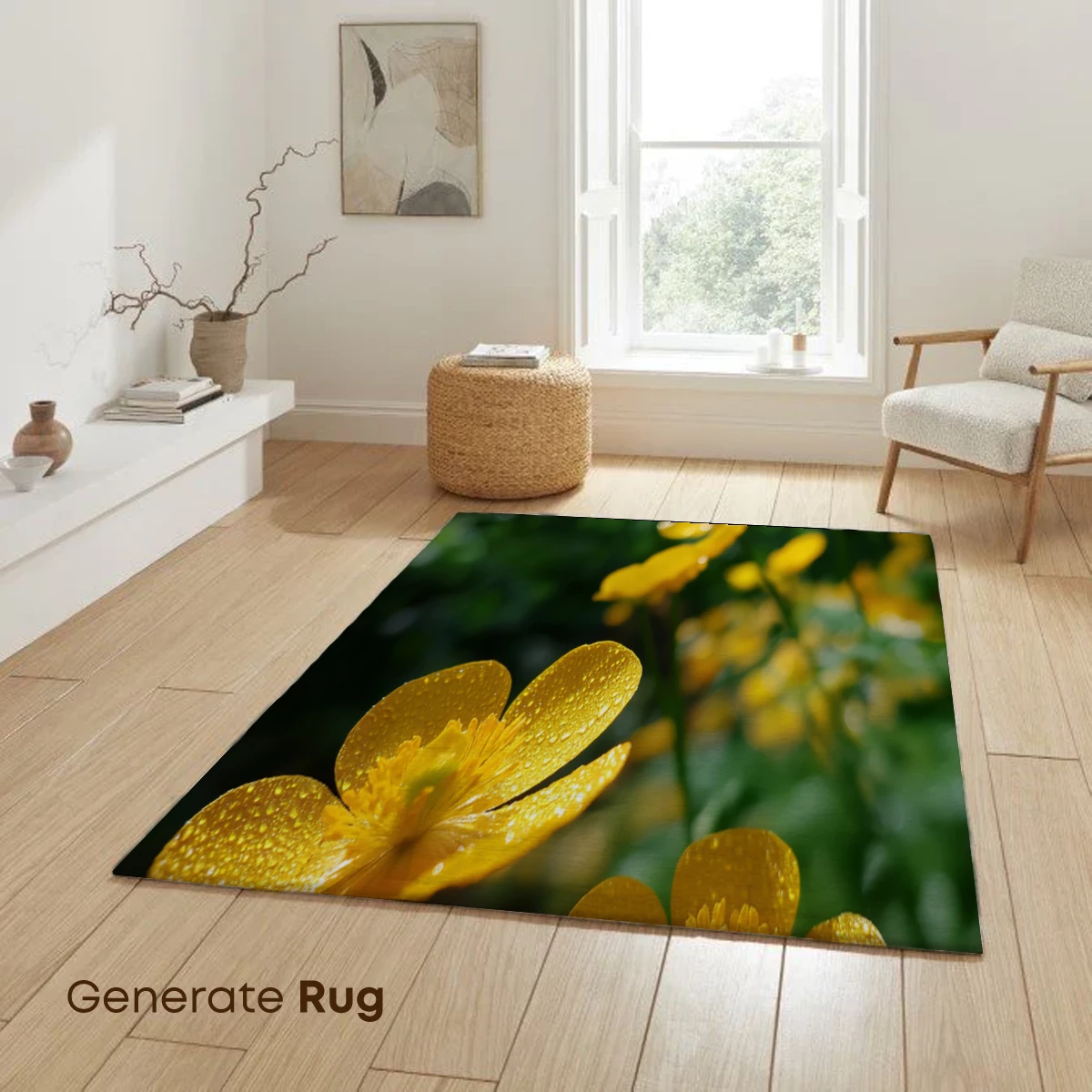 Golden Buttercups in Dew-Kissed Light - Image 6
