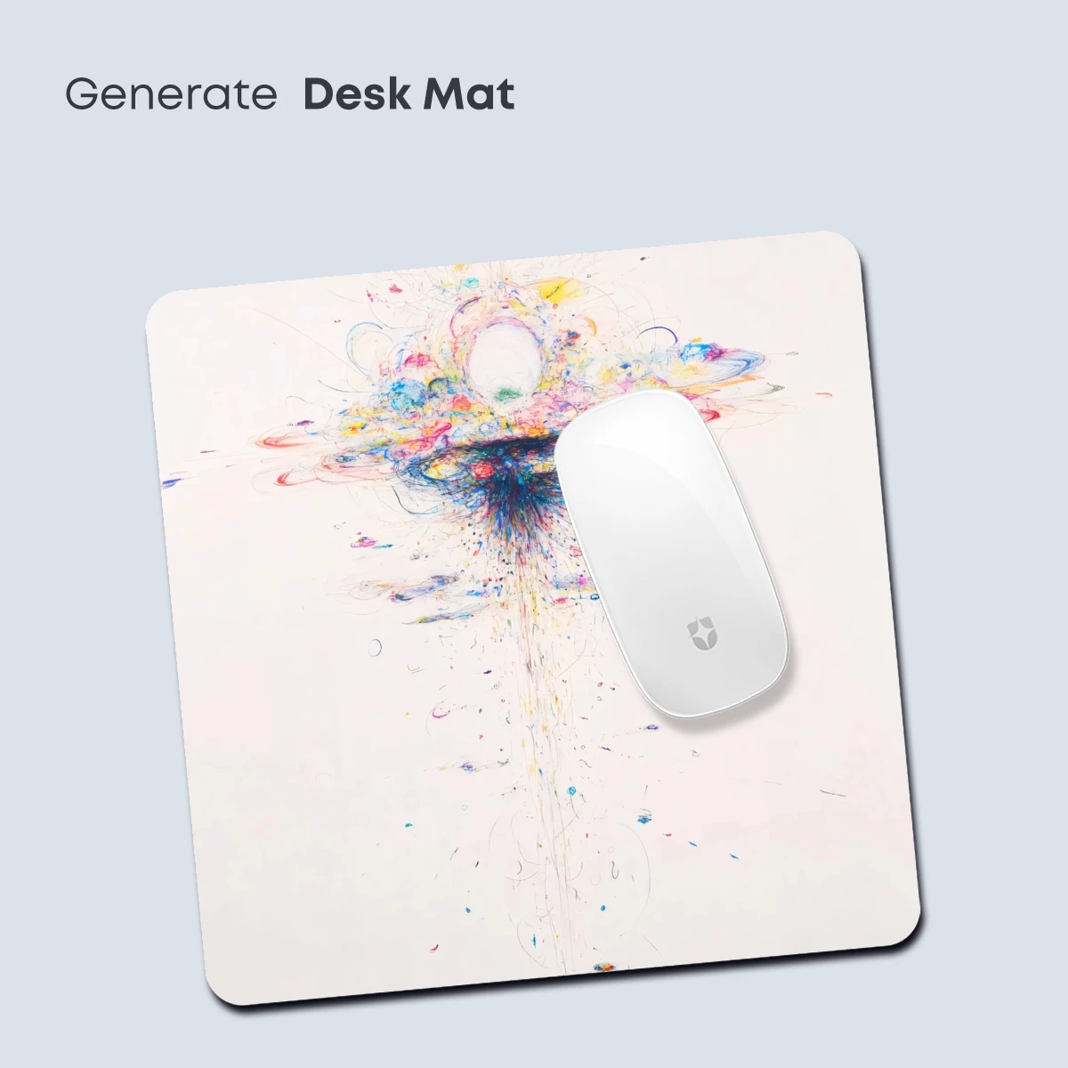 Cosmic Burst: Abstract Splatter Art - Image 4