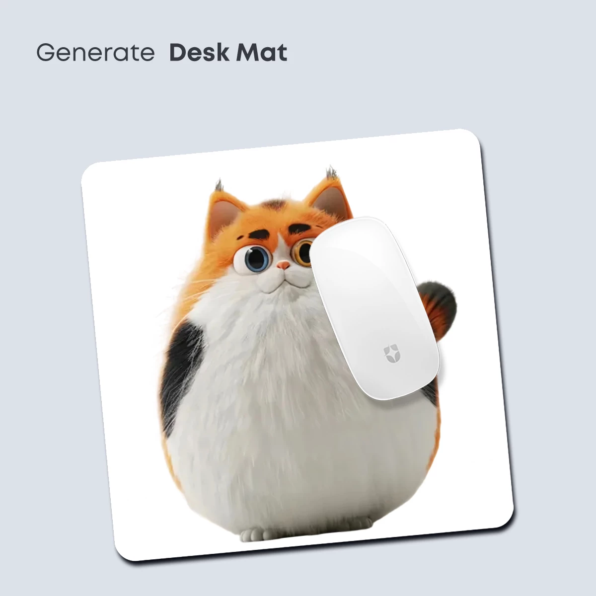 Chubby Cat Charm: Whimsical Fluff in Bold Colors - Image 4