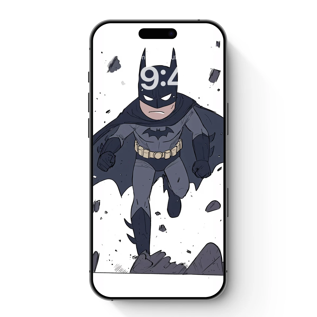 Dynamic Batman Burst: Comic-Inspired Heroic Art