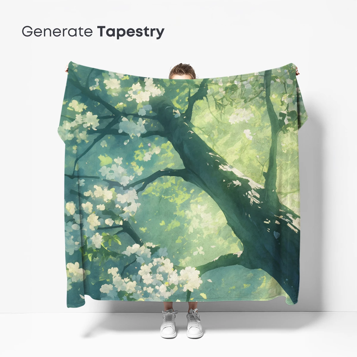 Cherry Blossom Canopy in Ethereal Light - Image 5