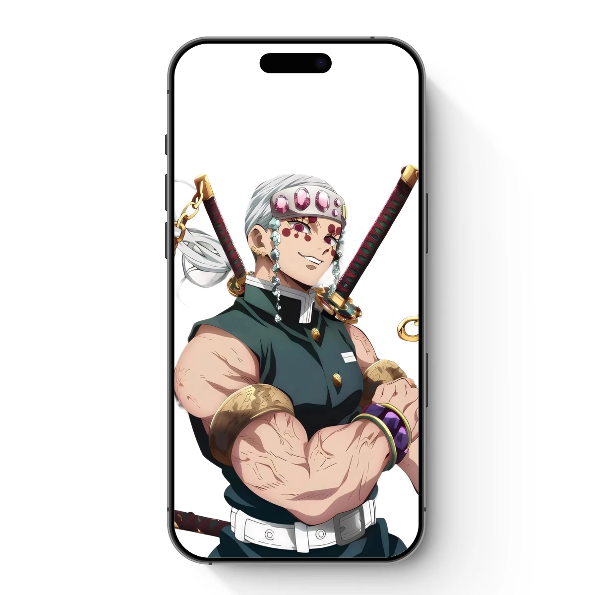 Chain-Wielding Warrior: Anime Muscle and Might