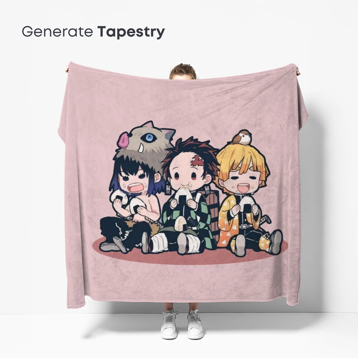 Chibi Trio in Quirky Outfits: A Cute, Cartoonish Ensemble - Image 5