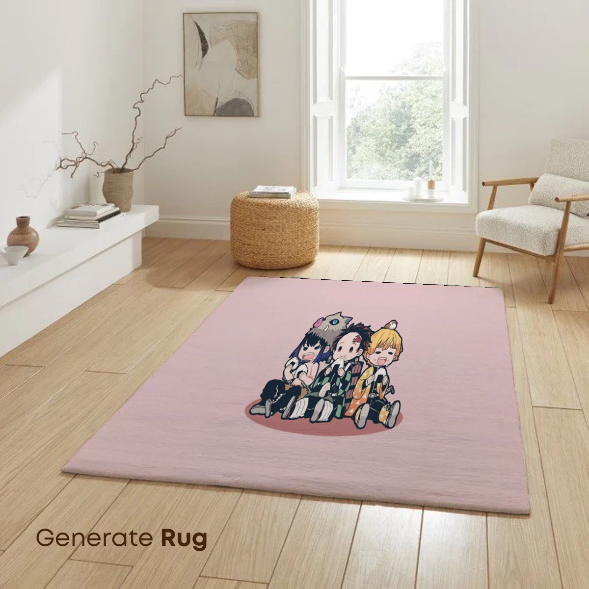 Chibi Trio in Quirky Outfits: A Cute, Cartoonish Ensemble - Image 6