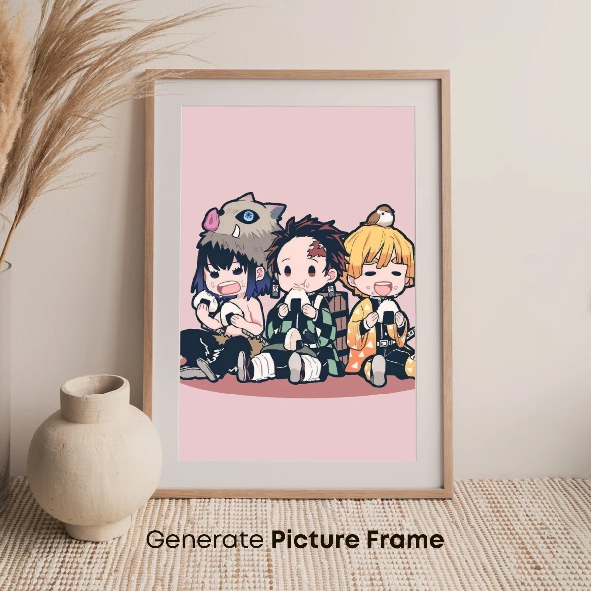 Chibi Trio in Quirky Outfits: A Cute, Cartoonish Ensemble - Image 7