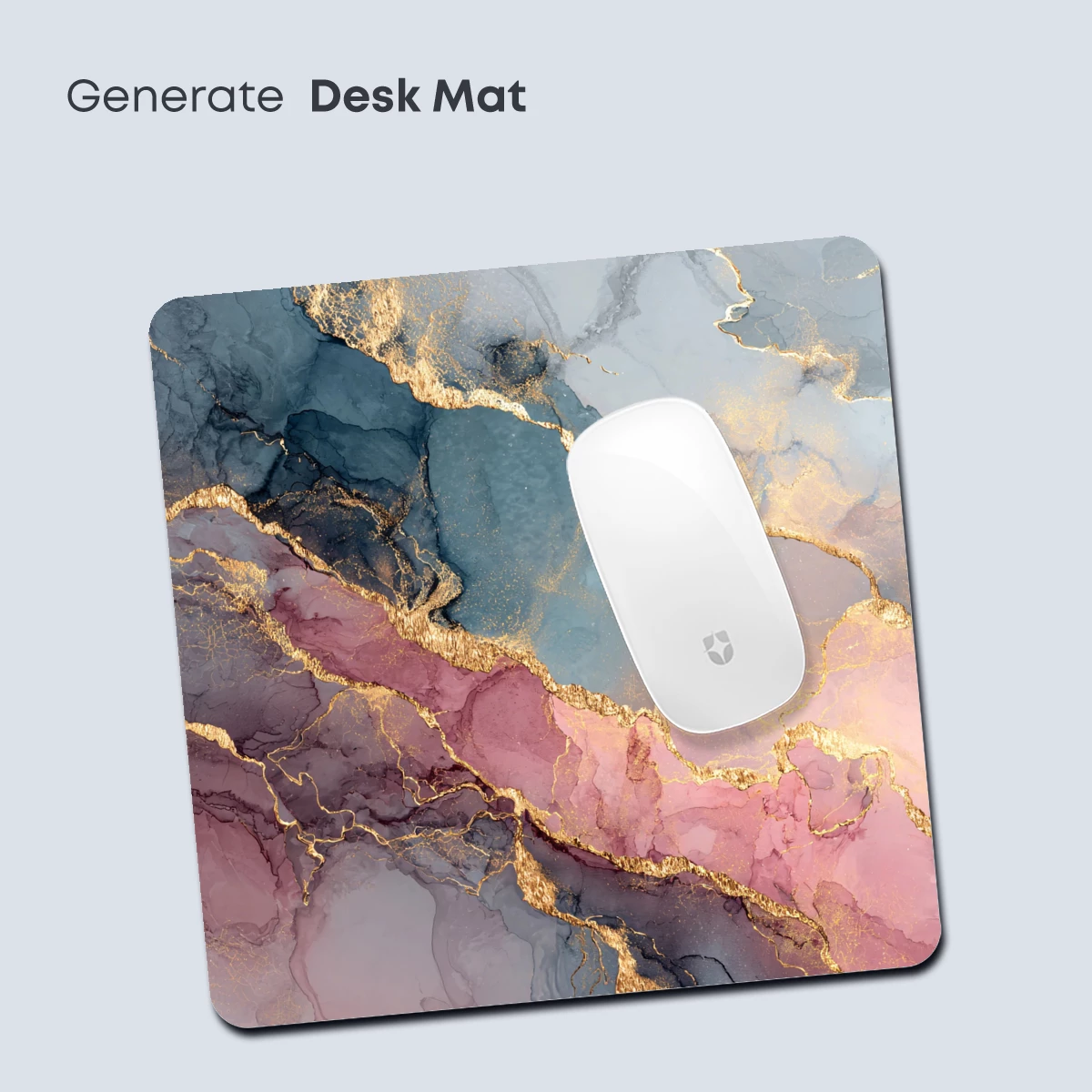 Ethereal Marble Dreamscape with Gold Veins - Image 4