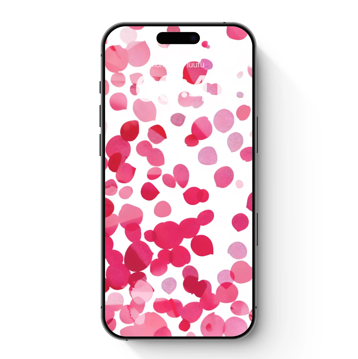 Cascading Petal Symphony: A Pink Abstract Dance