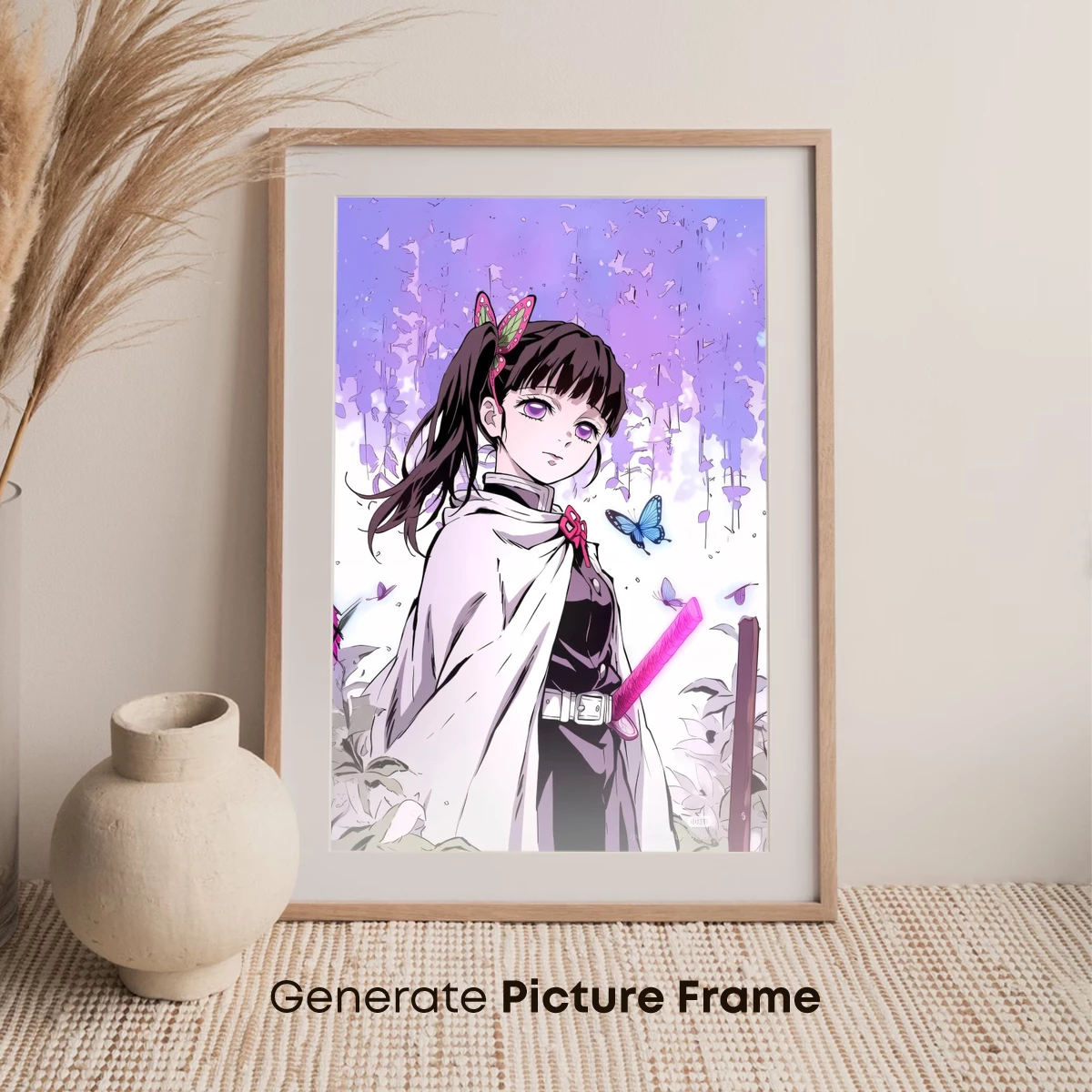 Enchanted Garden Whispers: Anime Girl with Parasol - Image 7