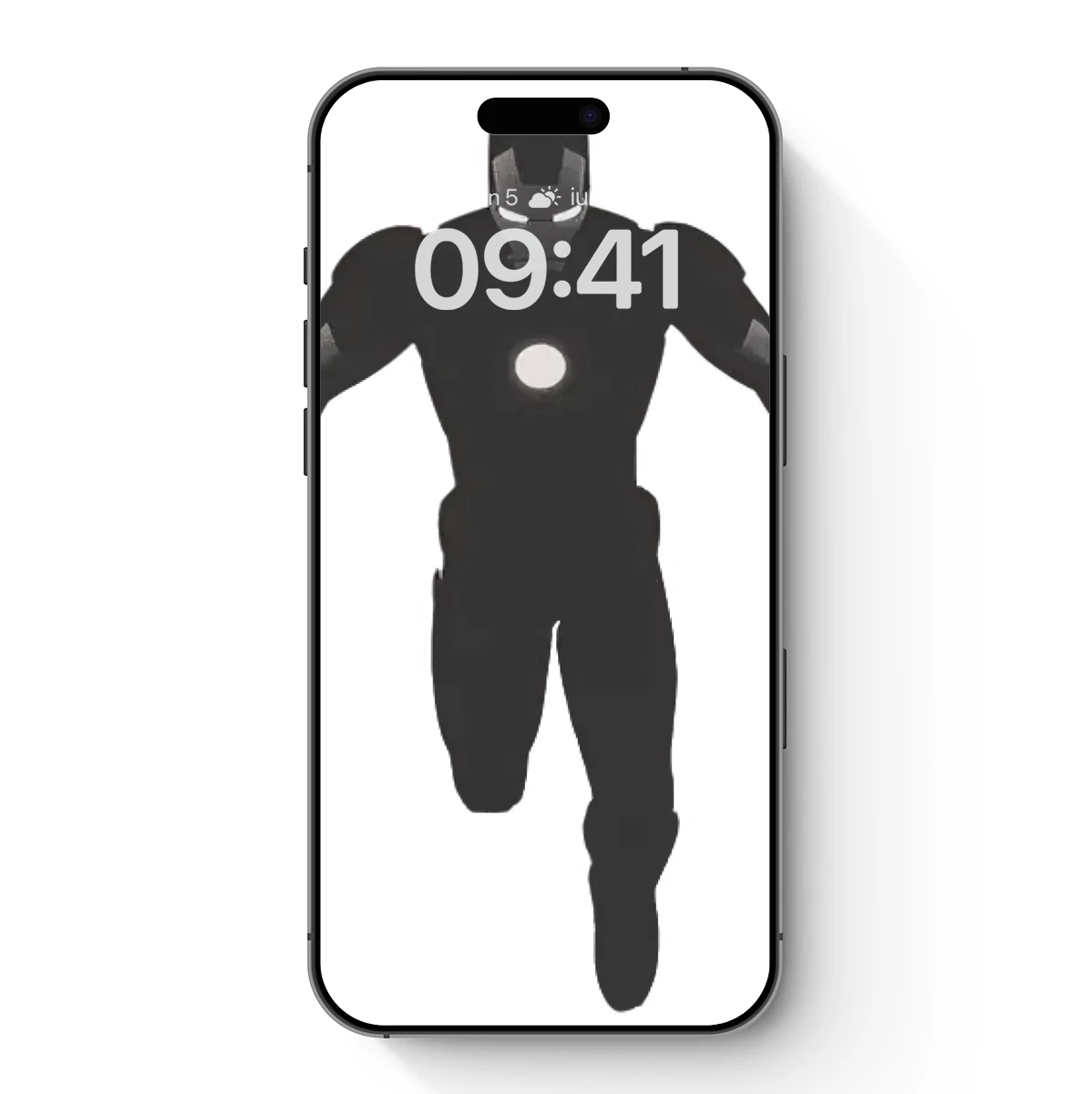 Iron Man Silhouette: Futuristic Hero in Shadow