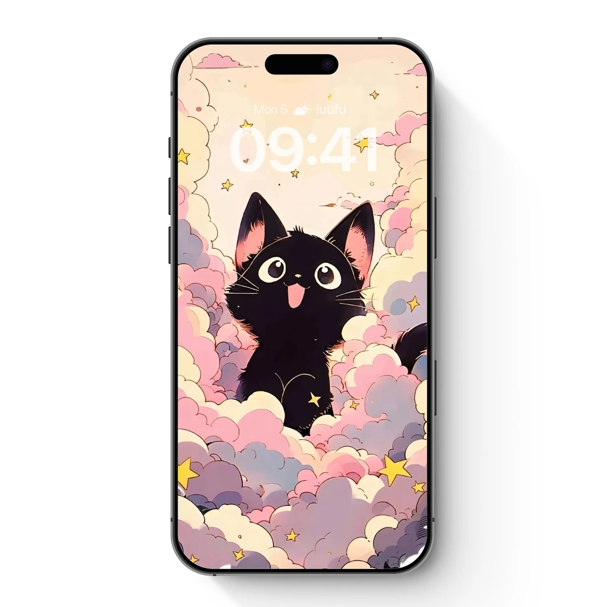 Cloud-Dwelling Kitten: Whimsical Cartoon Fantasy Cloud-Dwelling Kitten: Whimsical Cartoon Fantasy