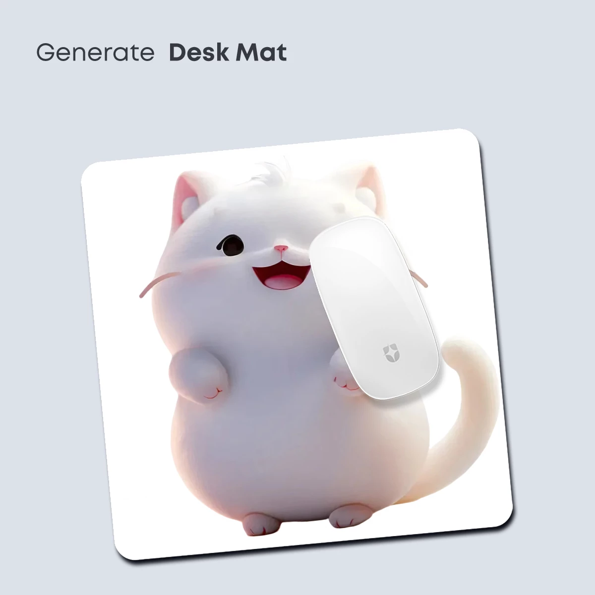 Chubby Cat Bliss: Whimsical Cartoon Charm - Image 4