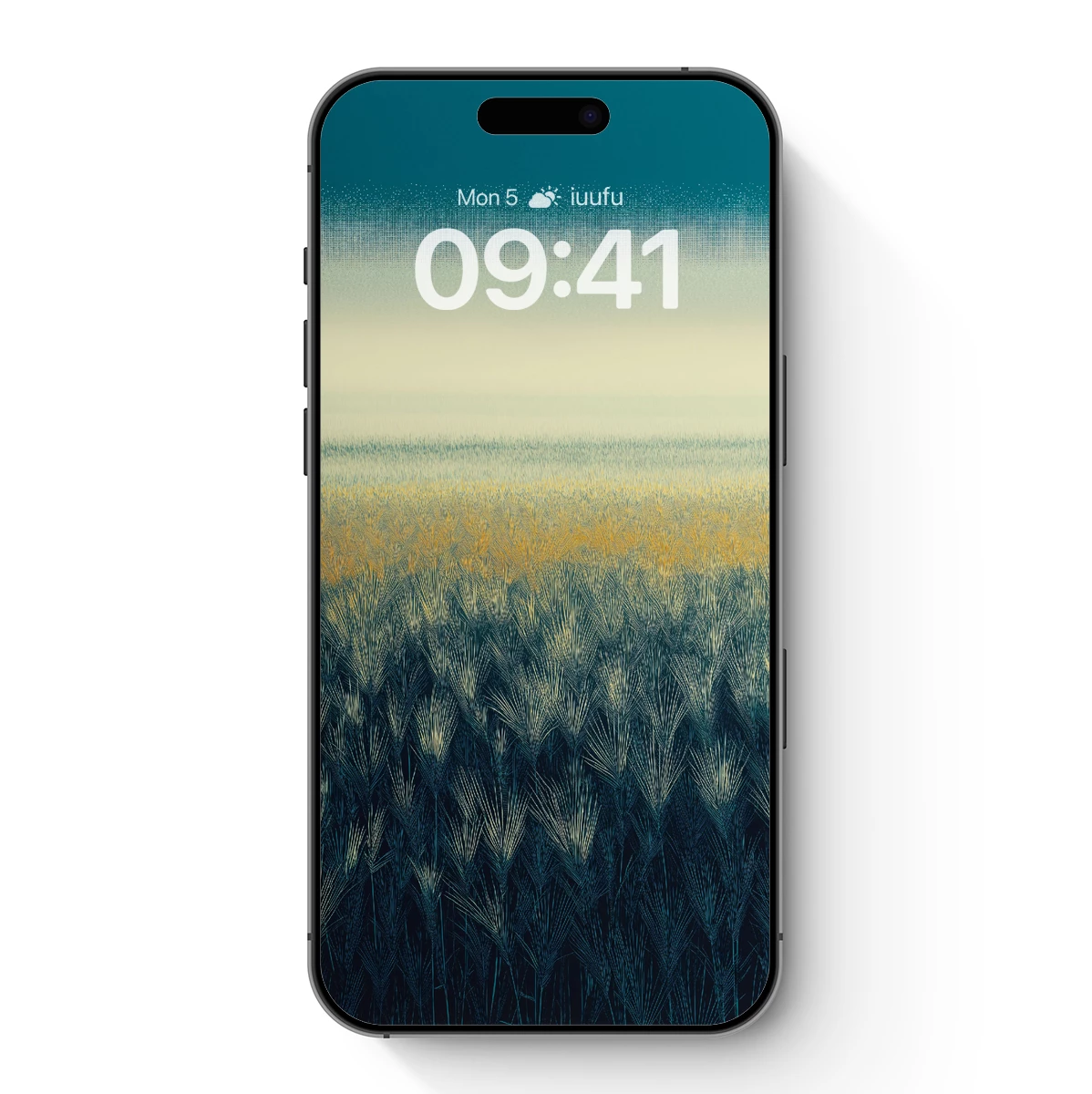 Ethereal Wheat Field: A Digital Surreal Landscape