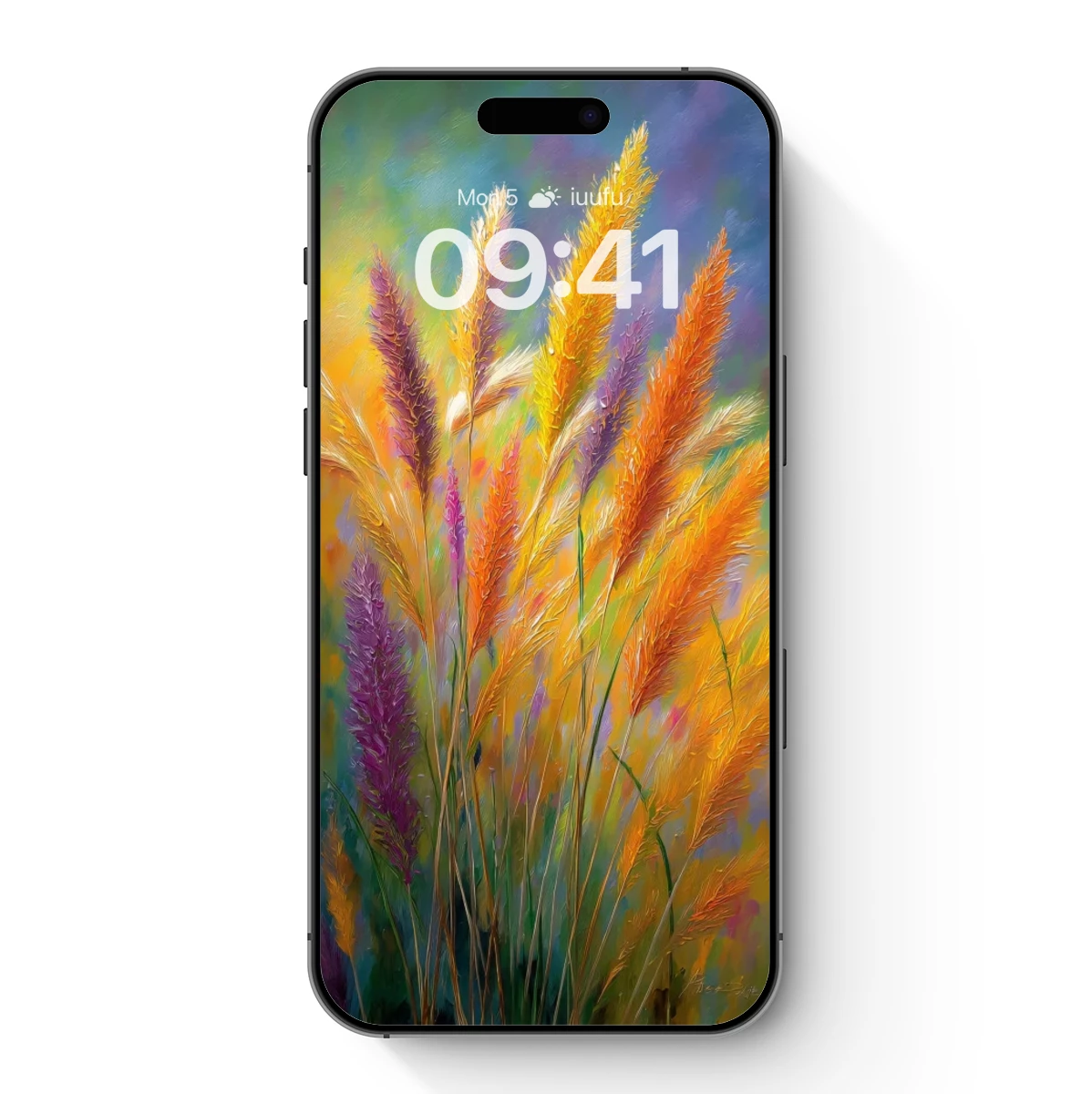 Golden Grasses in Autumn Glow