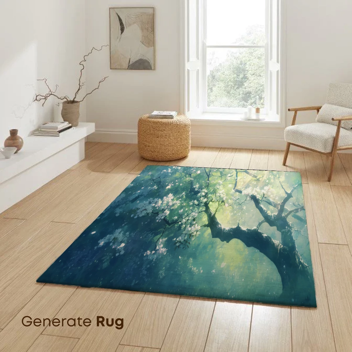 Enchanted Cherry Blossom Canopy in Ethereal Light - Image 6