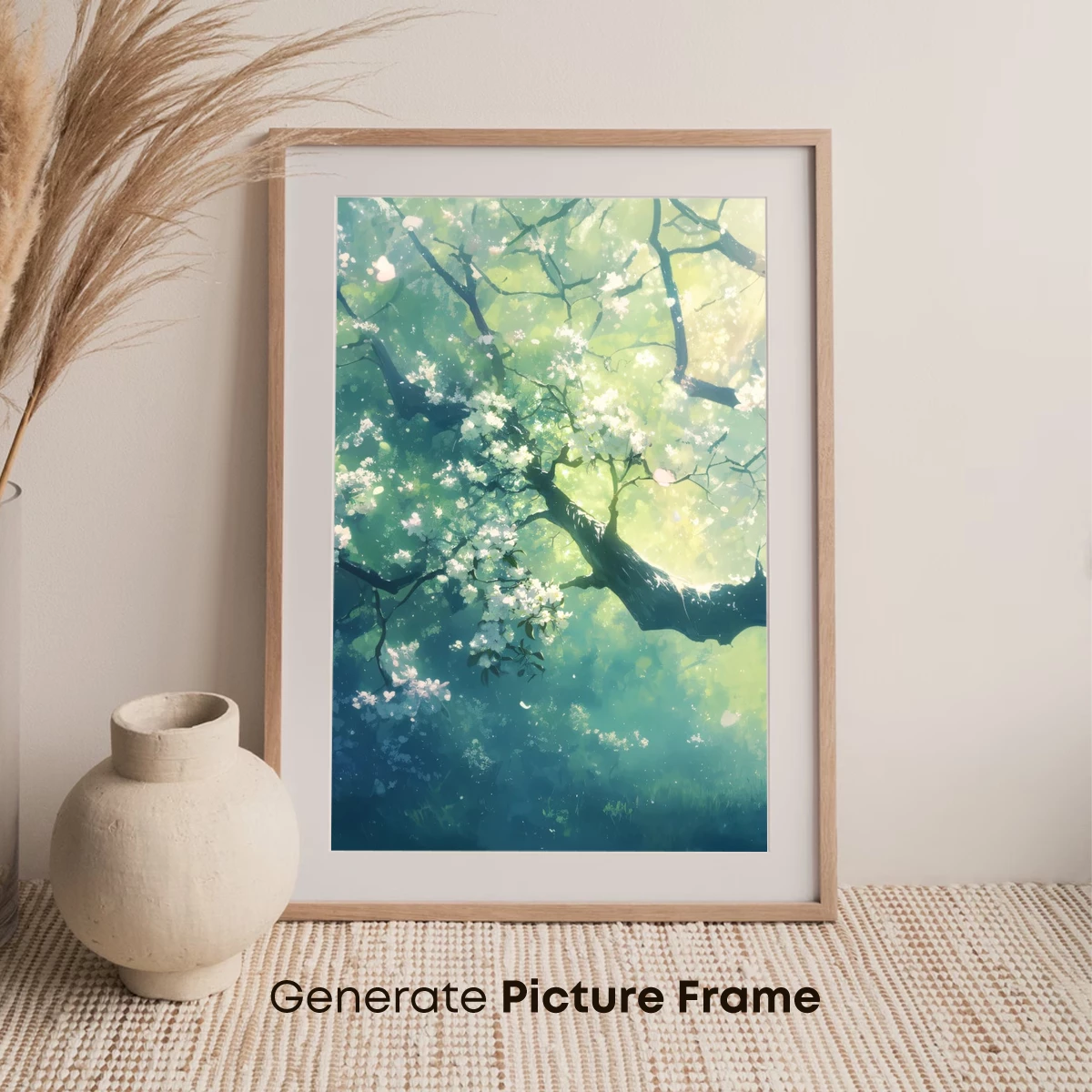 Enchanted Cherry Blossom Canopy in Ethereal Light - Image 7