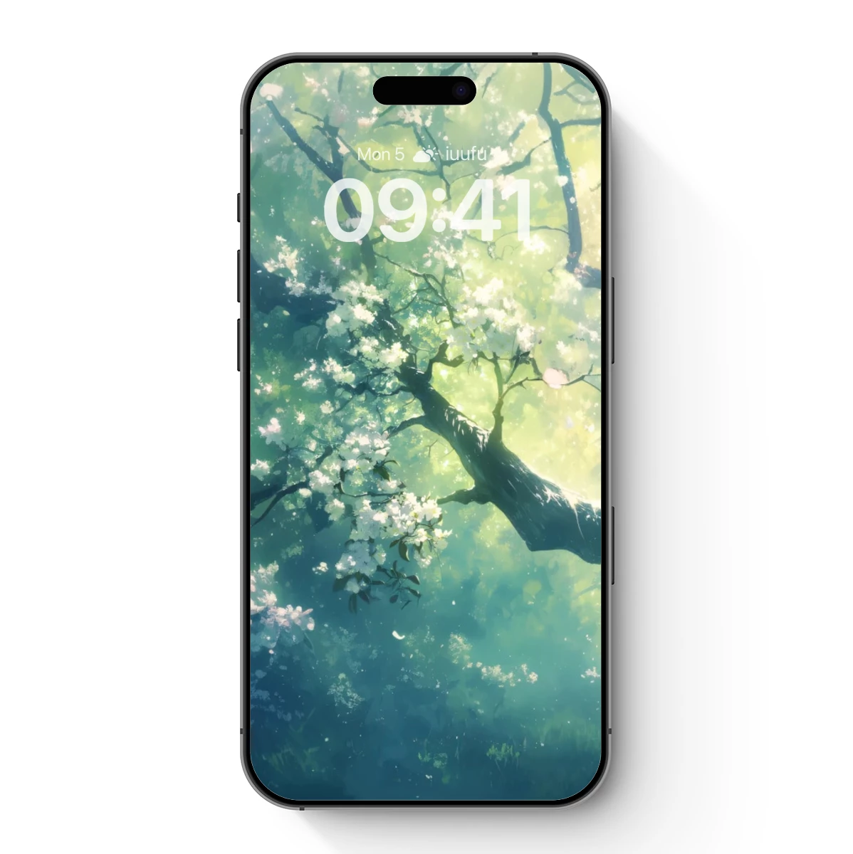 Enchanted Cherry Blossom Canopy in Ethereal Light