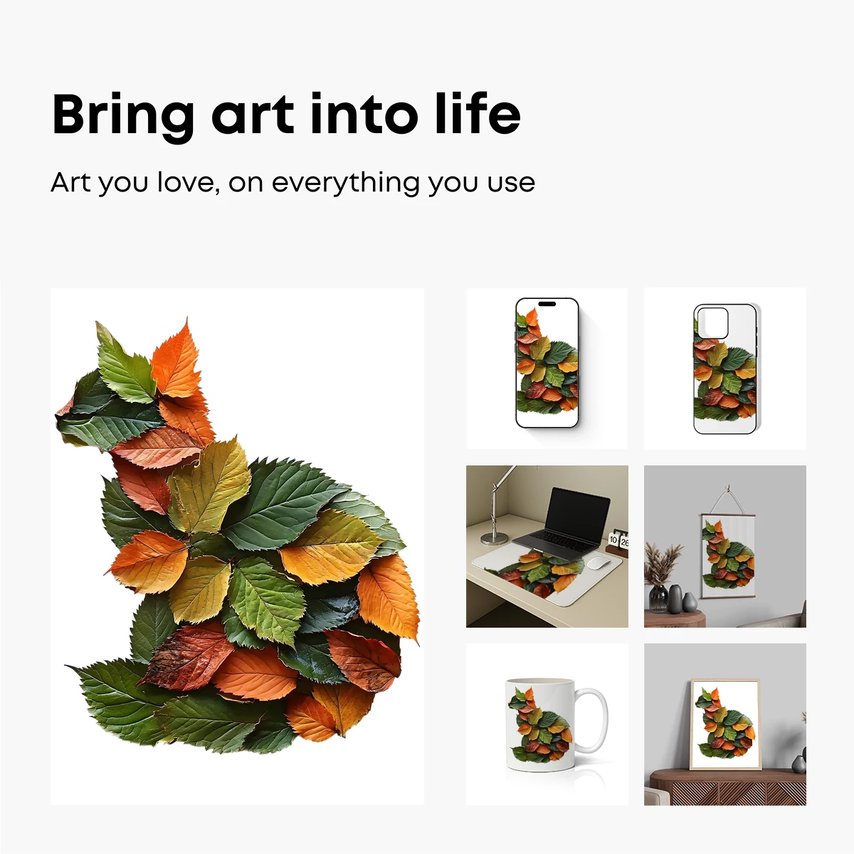 Leafy Autumn Fox: Nature's Palette in Motion - Image 2