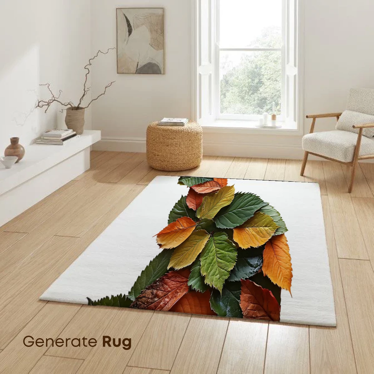 Leafy Autumn Fox: Nature's Palette in Motion - Image 6