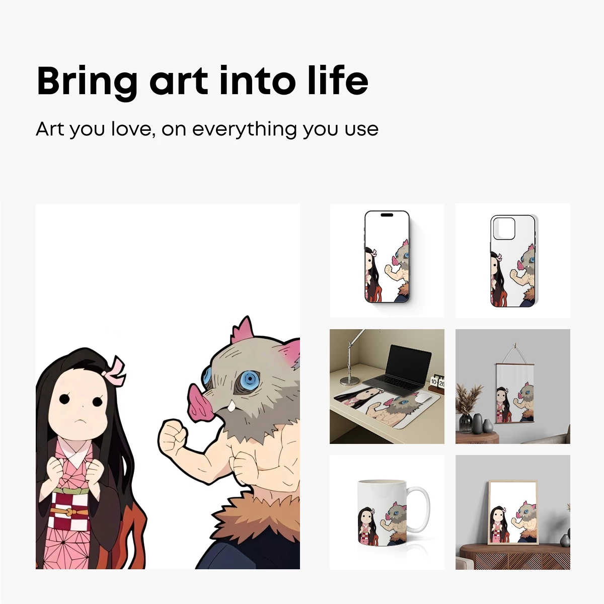 Chibi Samurai and Beast: A Kawaii Fusion Adventure - Image 2