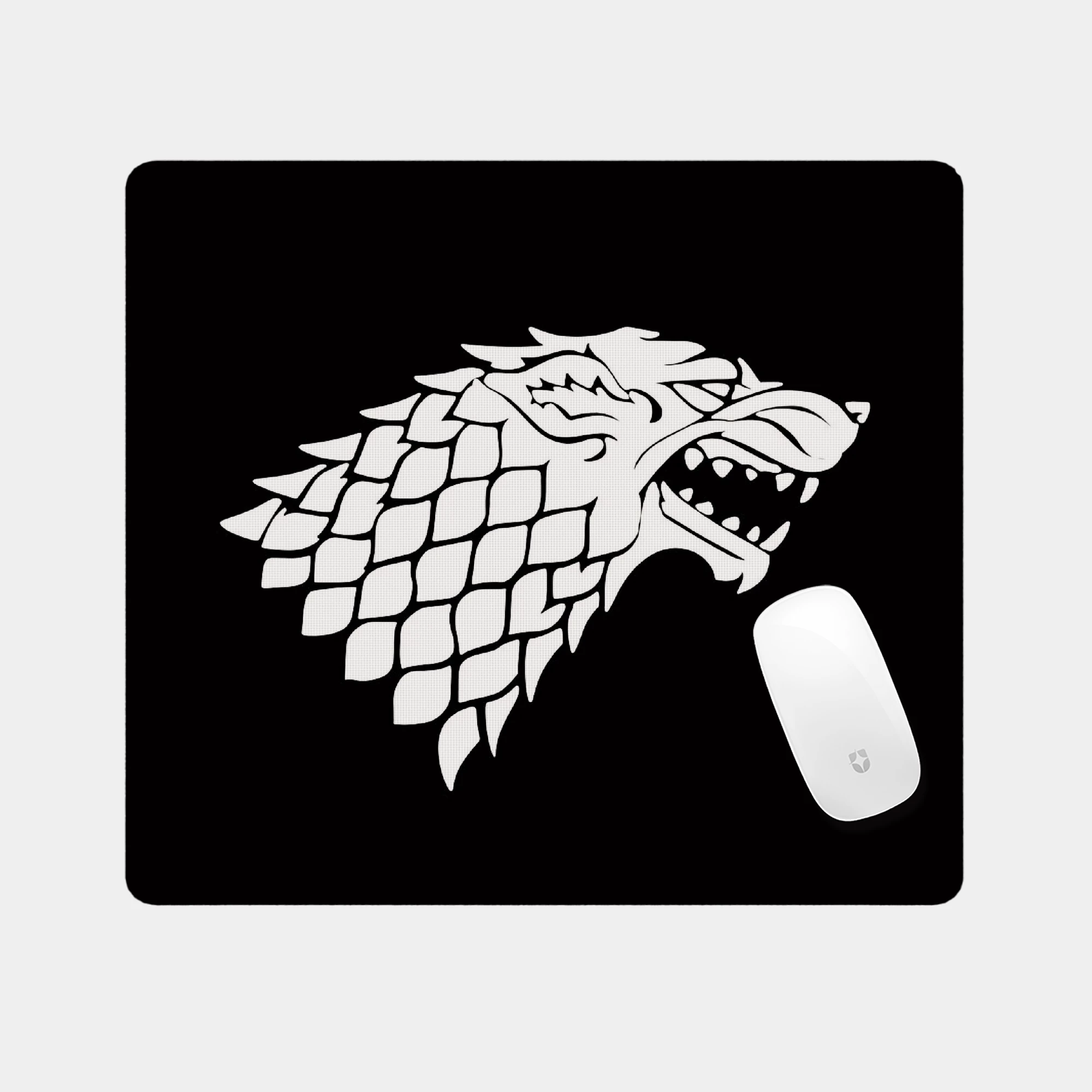 Dragon Head Symbol Glass mouse pad