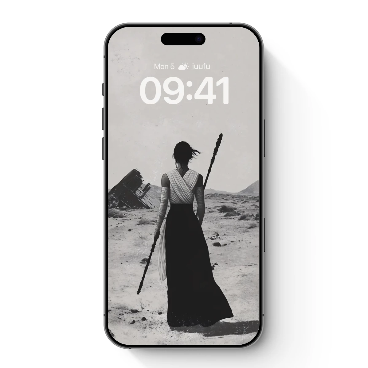 Desert Wanderer: Elegance in Solitude