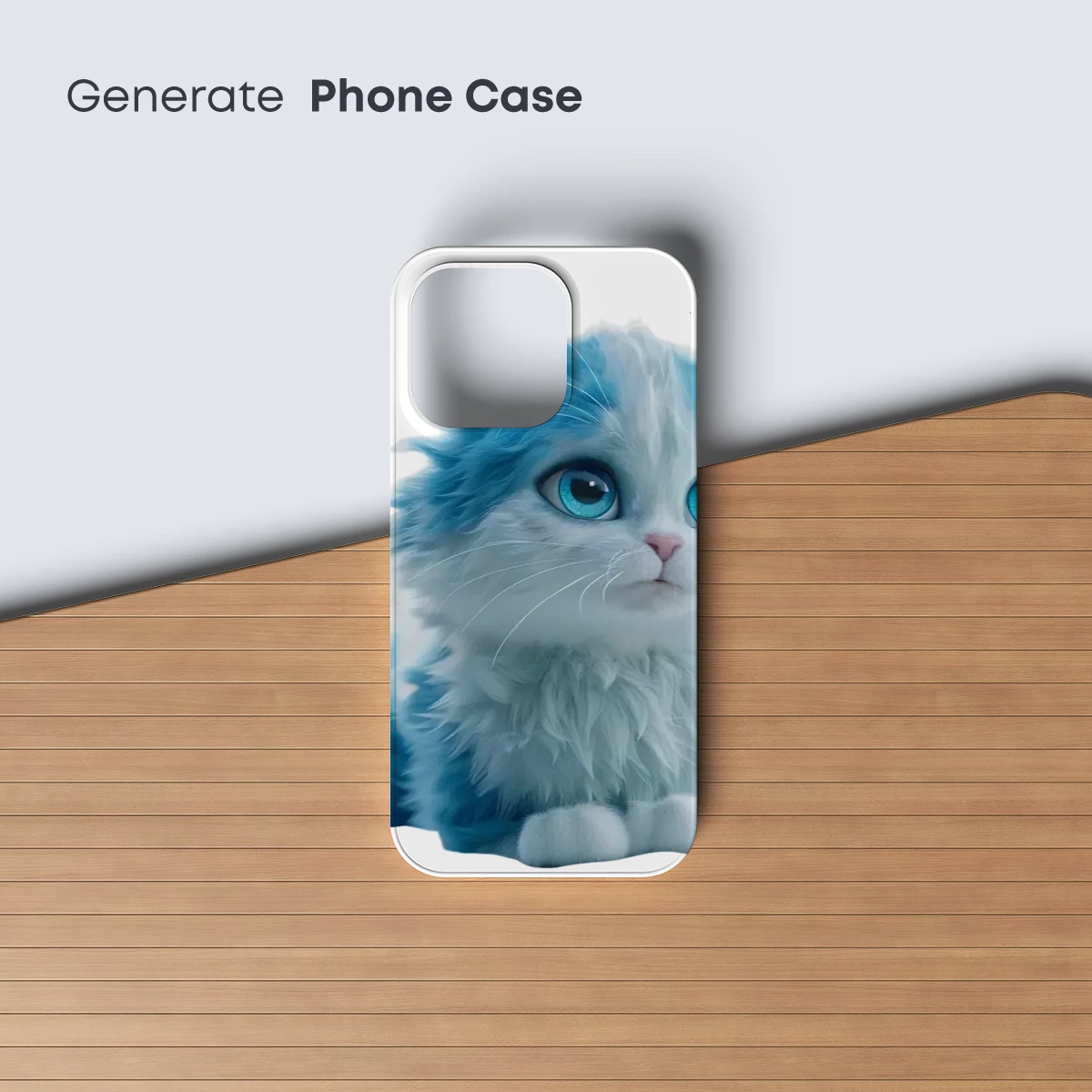 Enchanted Blue Fluff: A Whimsical Feline Fantasy - Image 3