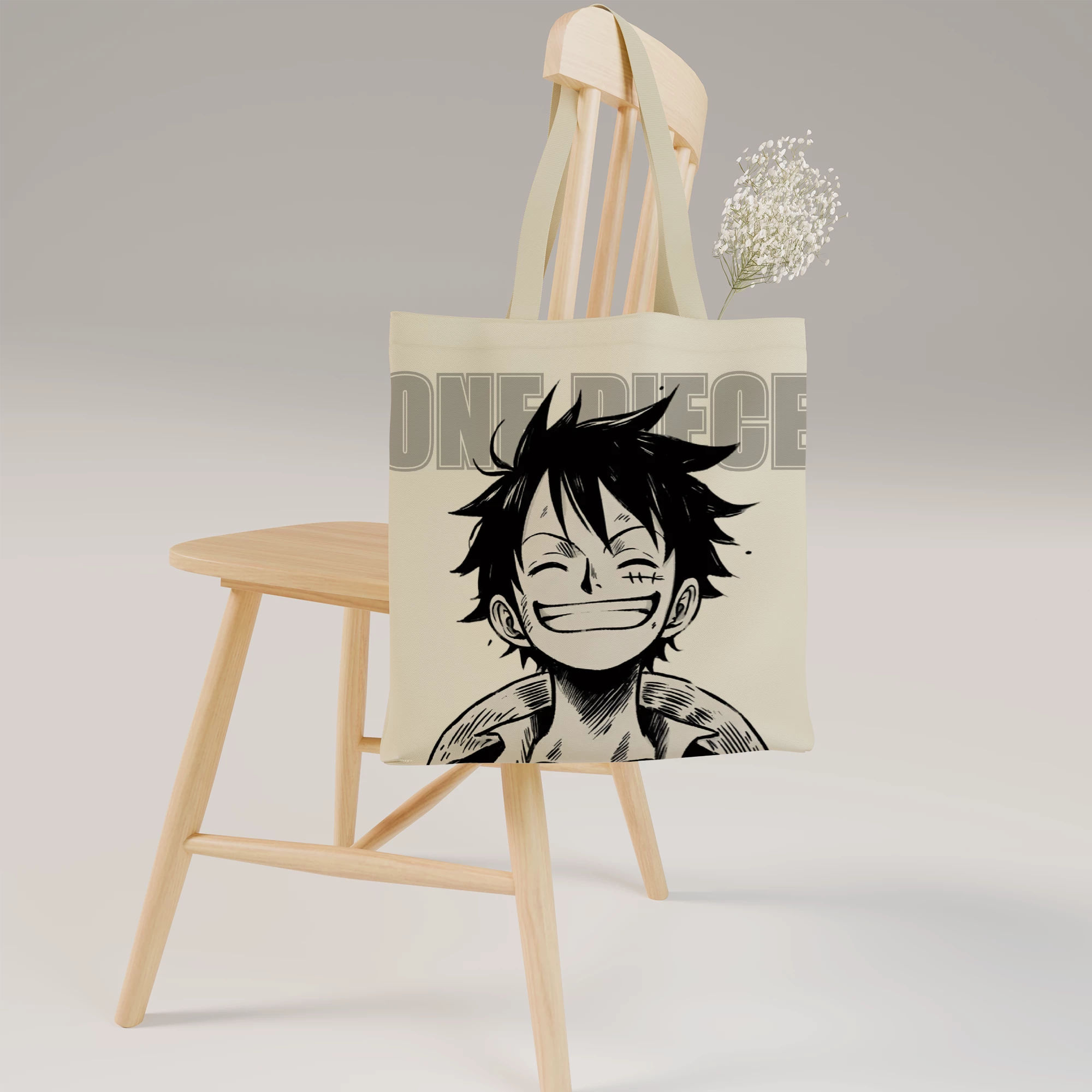 One Piece Anime Portrait Canvas Bag - Image 8