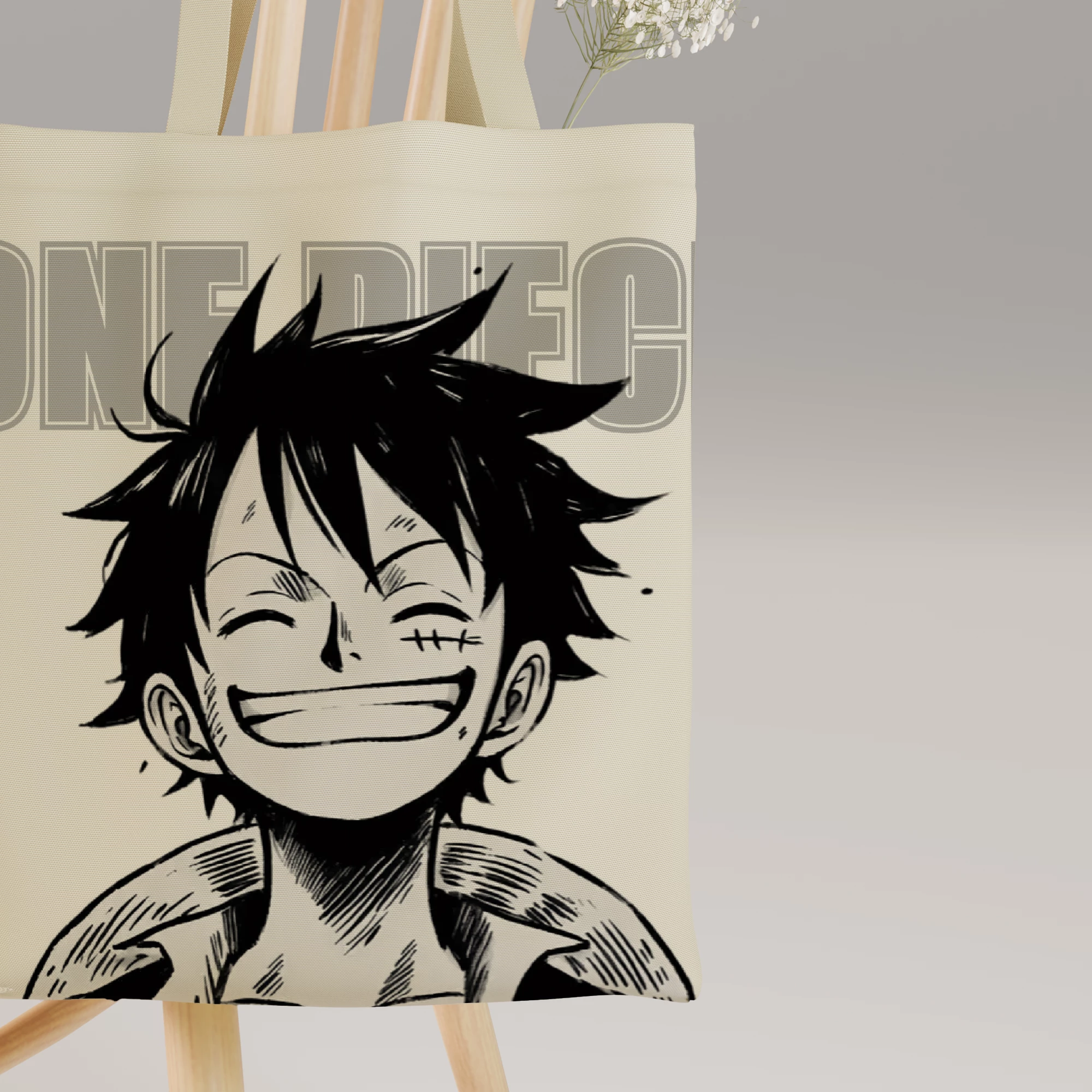 One Piece Anime Portrait Canvas Bag - Image 6