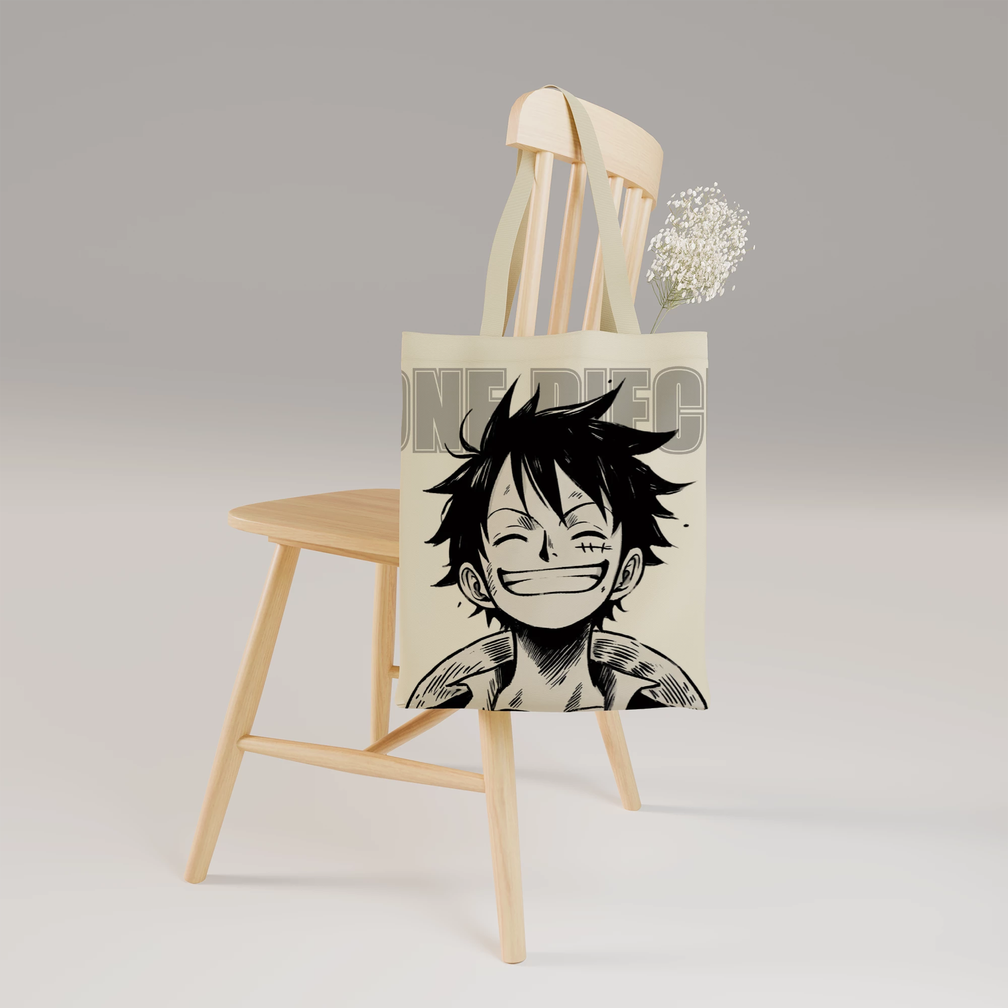One Piece Anime Portrait Canvas Bag - Image 5