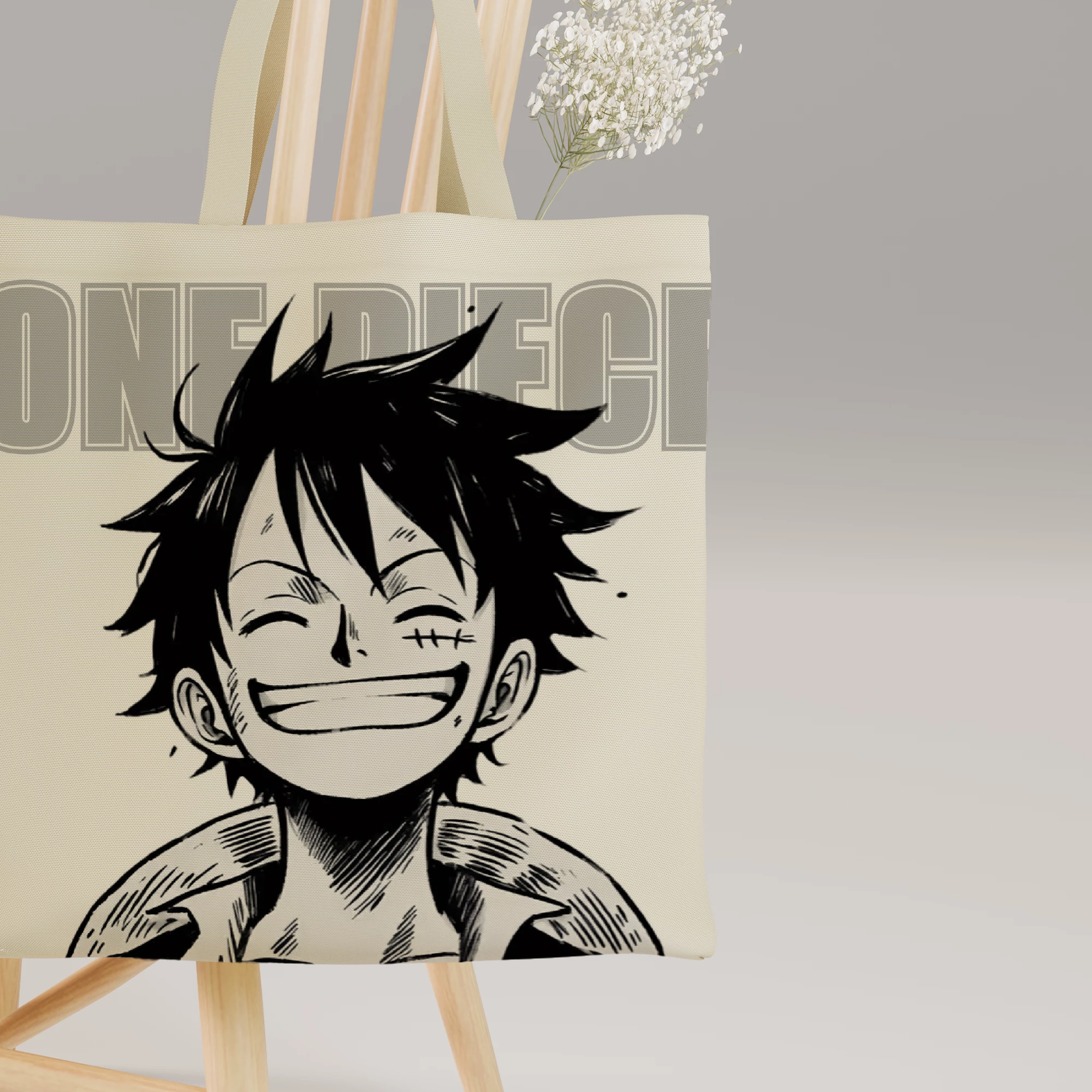 One Piece Anime Portrait Canvas Bag - Image 3