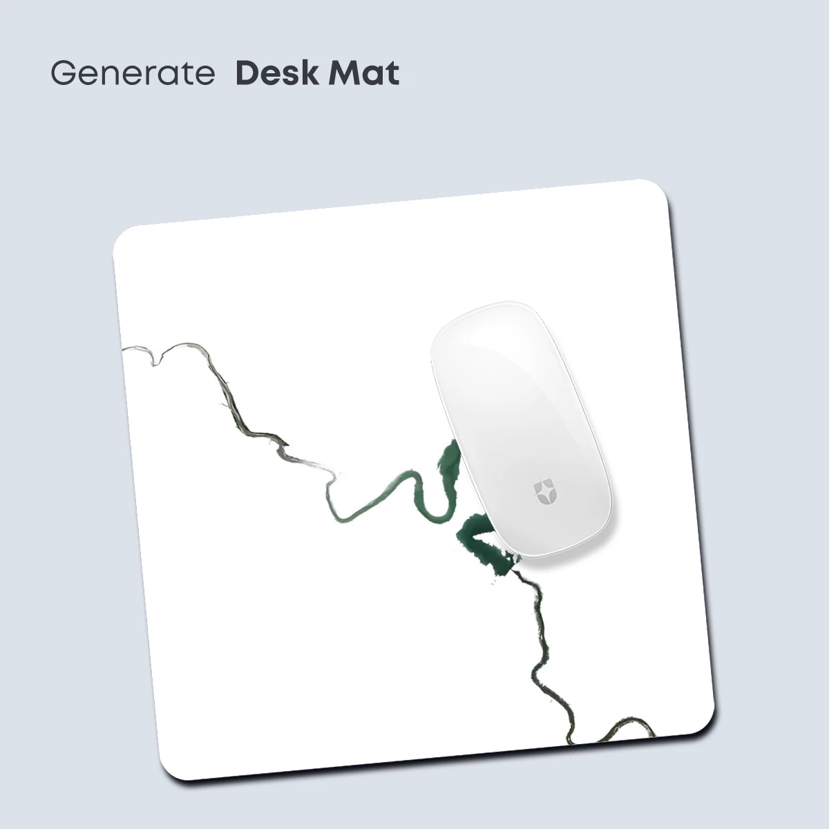 Mystic River's Whisper: Abstract Flow Art - Image 4