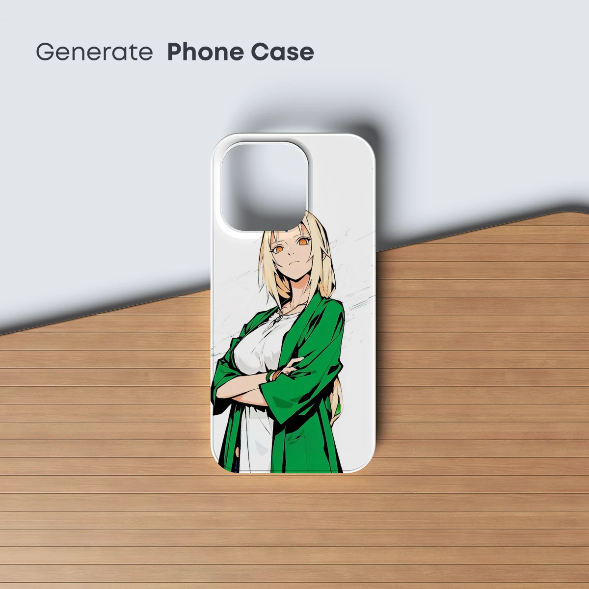 Blonde Enigma in Emerald Robe: Anime Artistry - Image 3