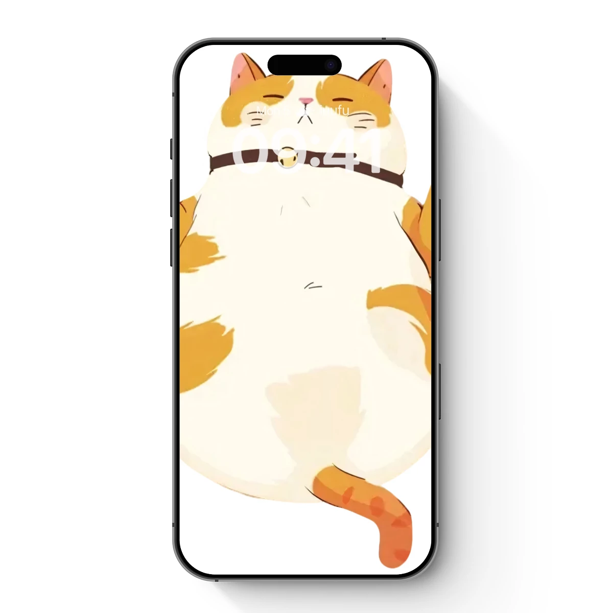 Chubby Cat Bliss: Whimsical Kawaii Art