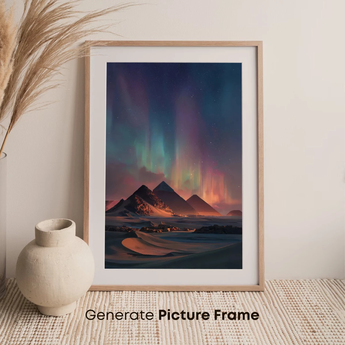 Aurora Over Frozen Peaks: Northern Lights Symphony - Image 7