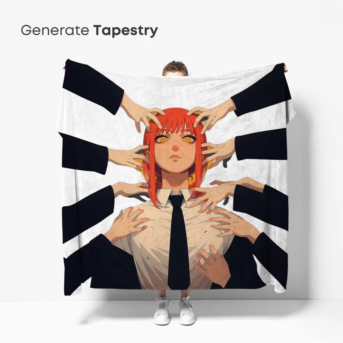 Hands of Control: Anime Character in Grip - Image 5