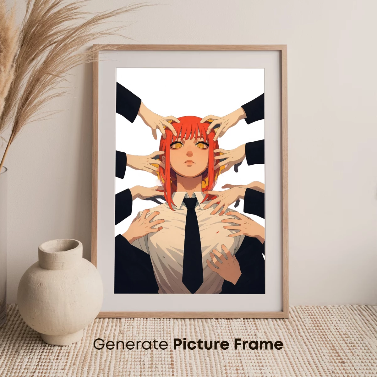 Hands of Control: Anime Character in Grip - Image 7