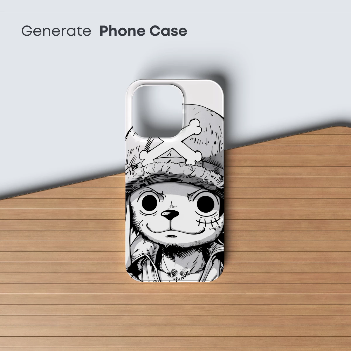 Anime Pirate with Horned Hat: Monochrome Adventure - Image 3