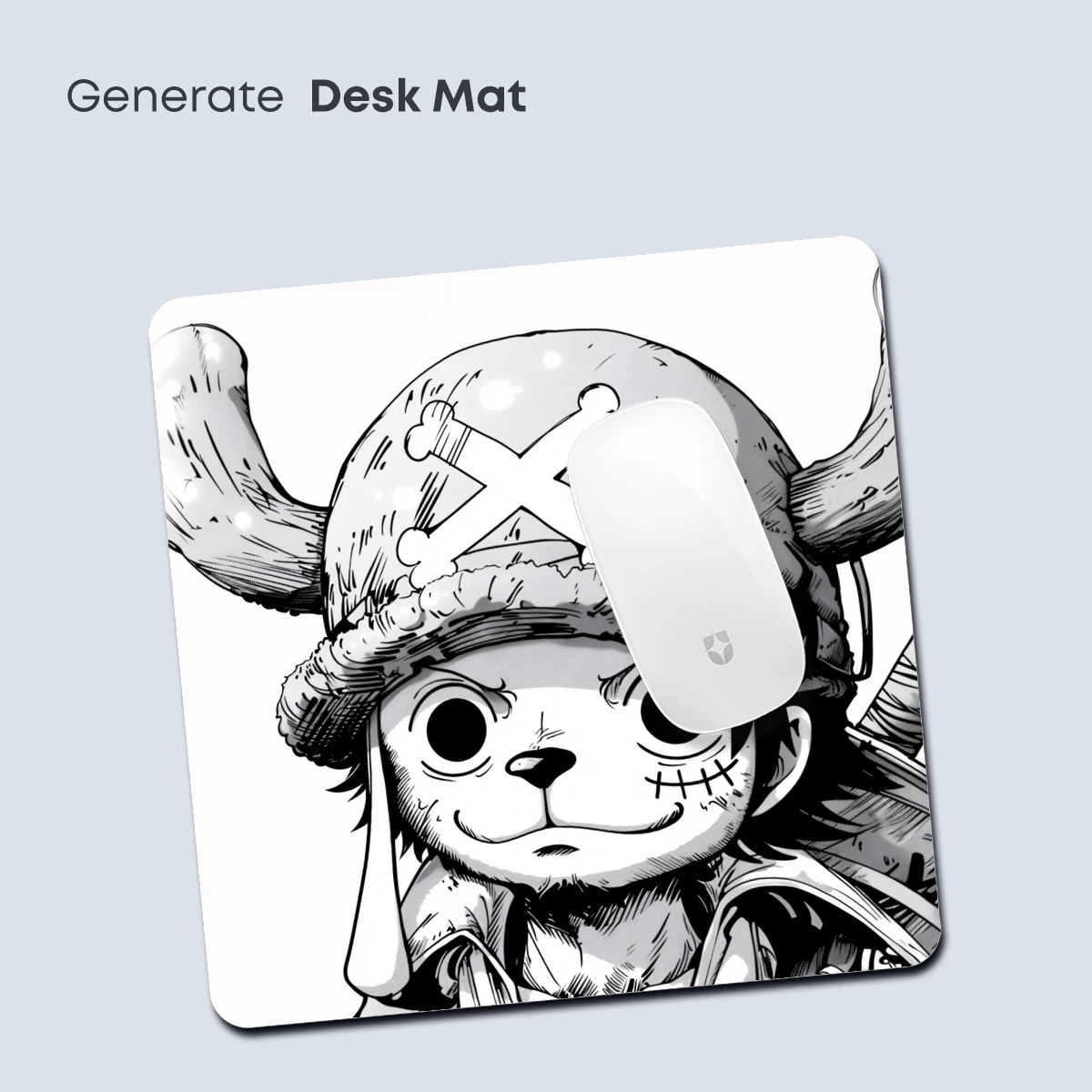 Anime Pirate with Horned Hat: Monochrome Adventure - Image 4