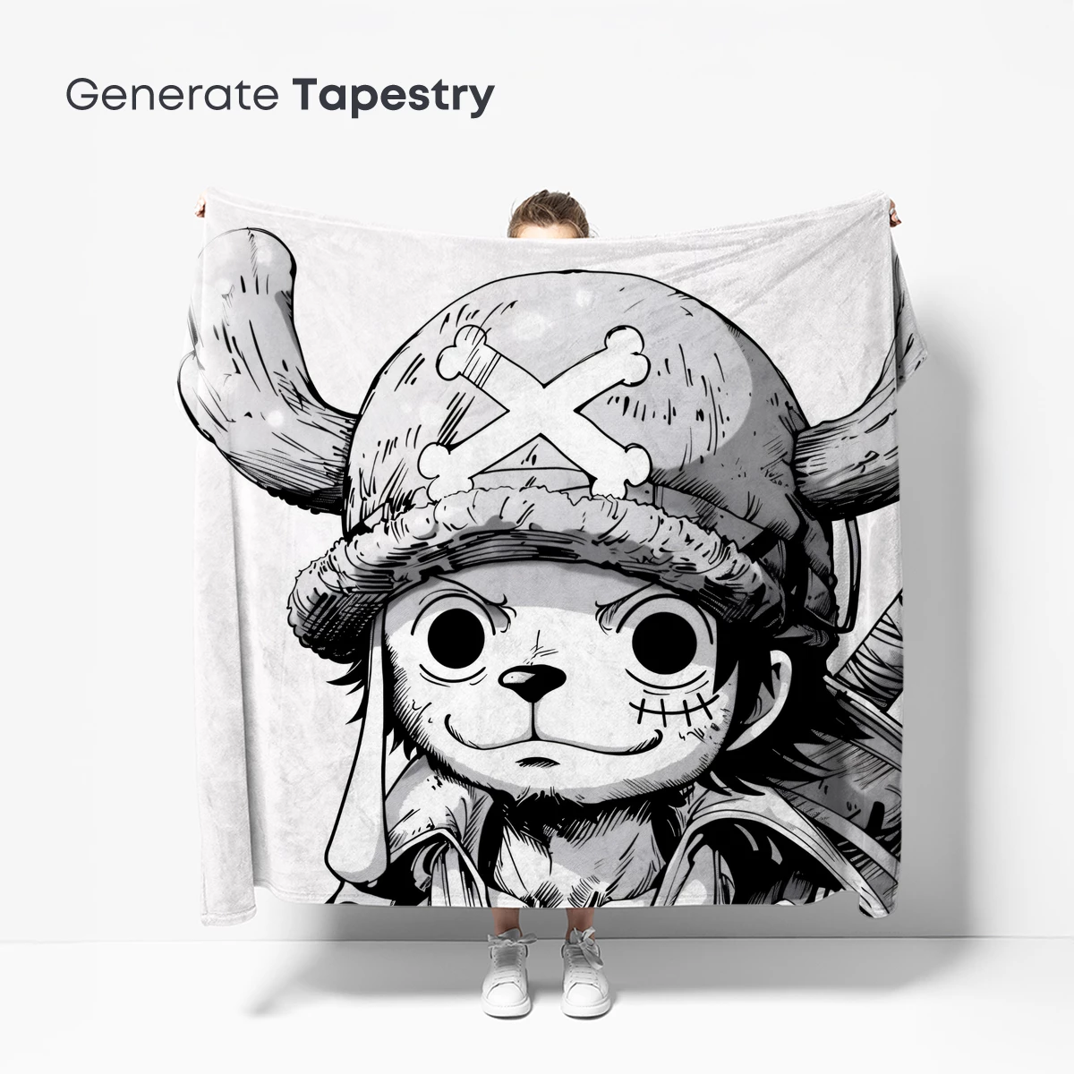Anime Pirate with Horned Hat: Monochrome Adventure - Image 5