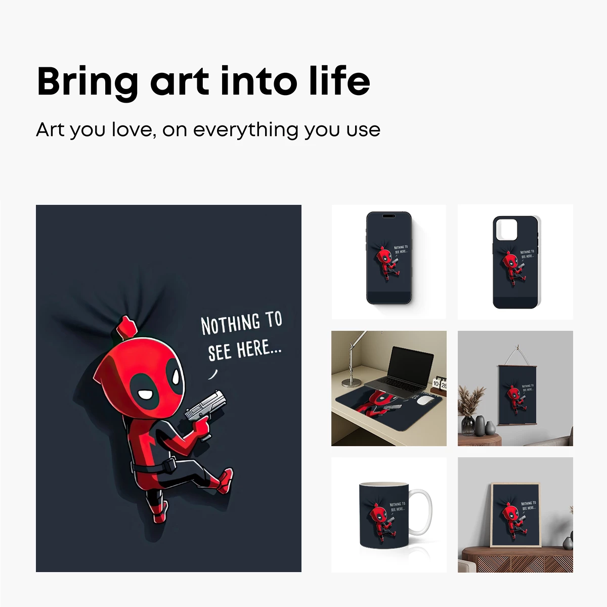 Chibi Deadpool in Stealth Mode: Nothing to See Here - Image 2