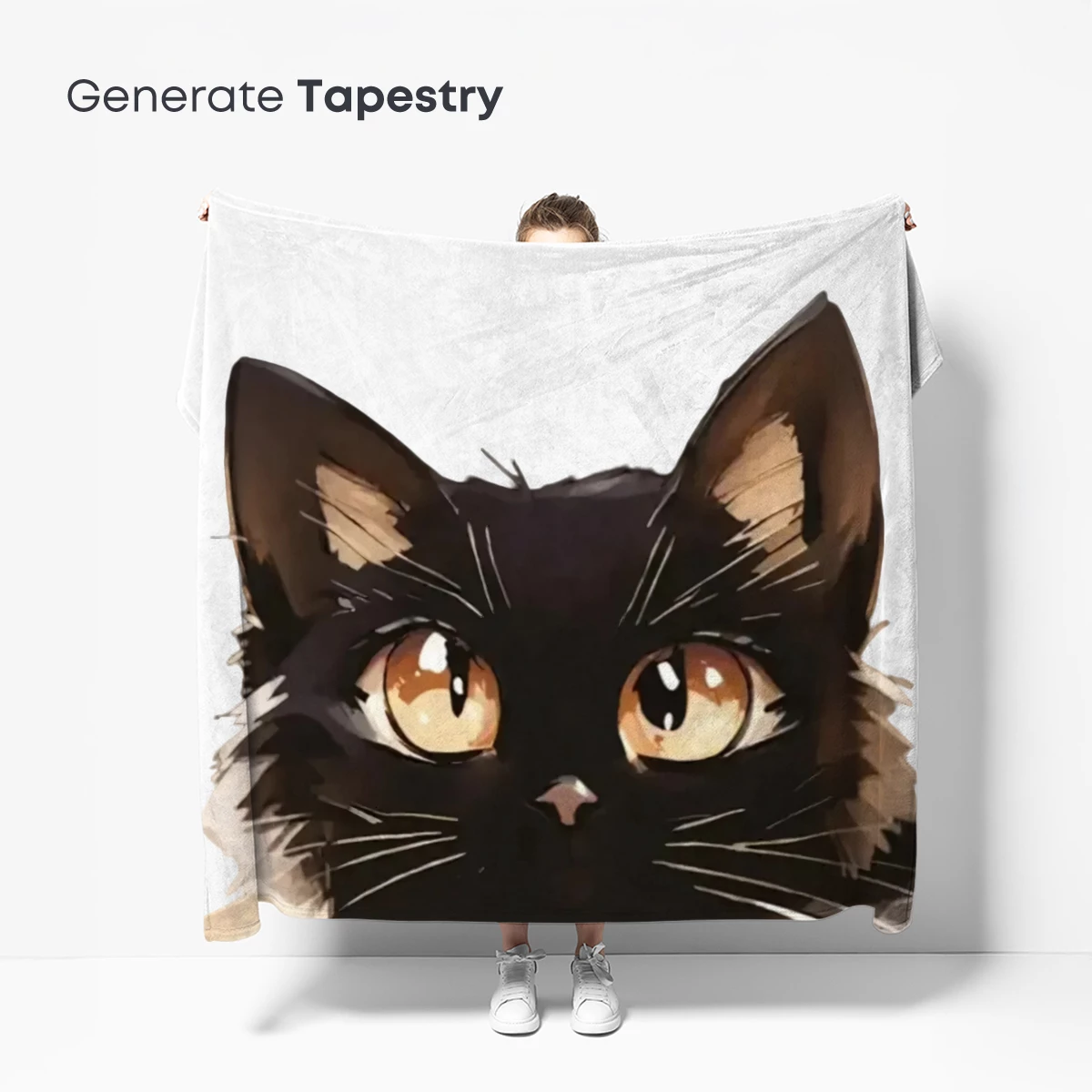Enchanted Feline Gaze: Anime Cat Artistry - Image 5