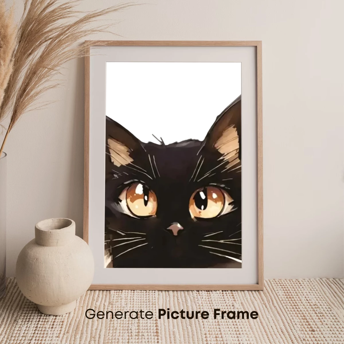 Enchanted Feline Gaze: Anime Cat Artistry - Image 7