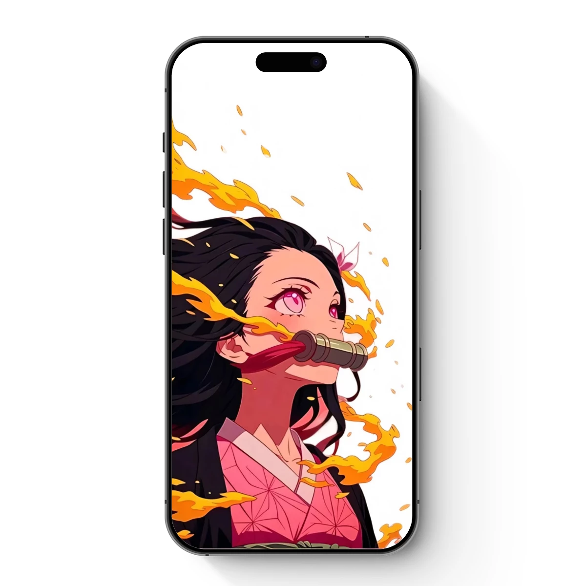 Flame-Wielding Warrior: Anime Artistry in Motion