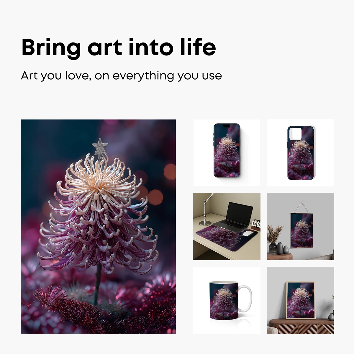 Blossom Tree: Floral Fantasy in Bloom - Image 2