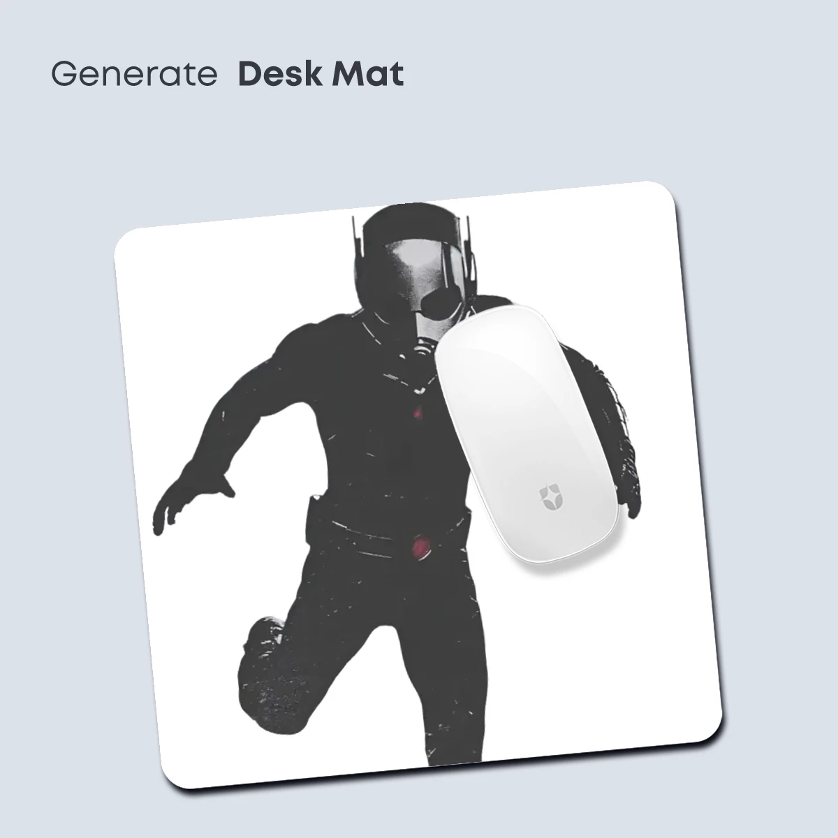 Dynamic Superhero Silhouette: Masked Vigilante in Motion - Image 4