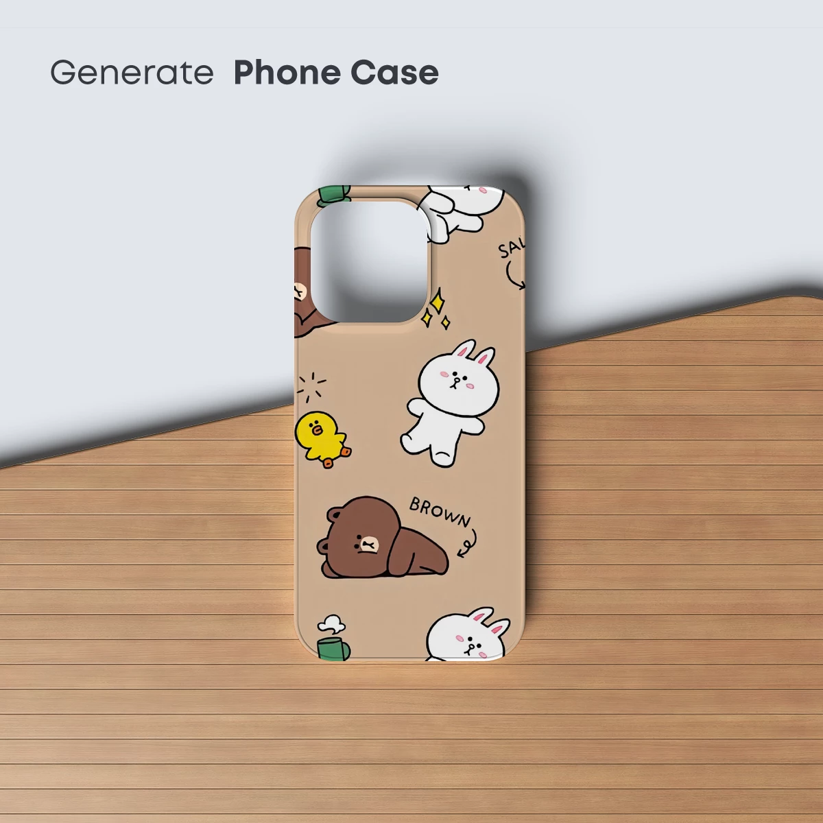 Line Friends Cute Character Pattern Play - Image 3