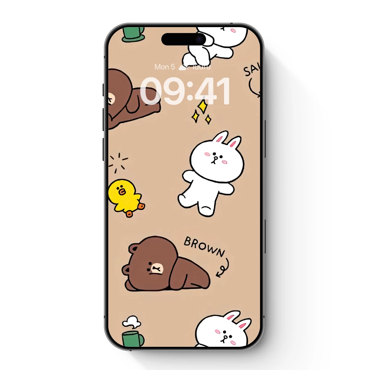 Line Friends Cute Character Pattern Play